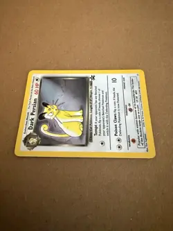 1999 Pokemon Dark Persian Promo Card #17 – Team Rocket holo - Image 5