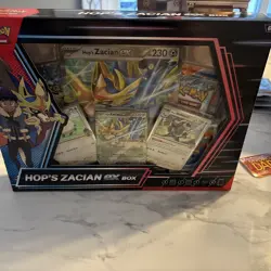 Pokemon TCG Hop's Zacian ex Boxes-Sealed New W/ Promos + 4 Booster Packs In Each - Image 1