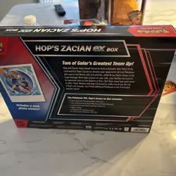 Pokemon TCG Hop's Zacian ex Boxes-Sealed New W/ Promos + 4 Booster Packs In Each - Image 3