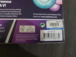 Pokemon TCG Galarian Rapidash V Collection Box 4 Booster Packs NEW - Image 4