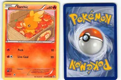 TORCHIC RC5/RC25 COMMON LEGENDARY TREASURES POKEMON HOLO MP - Image 1