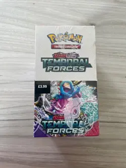 Pokemon TCG: Scarlet and Violet Temporal Forces Booster Box European 18 packs - Image 1