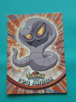 Pokemon - Arbok #28 - TV Topps Animation Edition Black Lable MP - Image 1