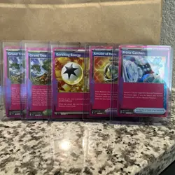 Pokemon TCG Temporal Forces Trainer Item Bundle NM - Image 1
