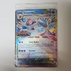 Pokemon Glaceon ex 026/131 Prismatic Evolutions Promo Holo 270 HP TCG - Image 1