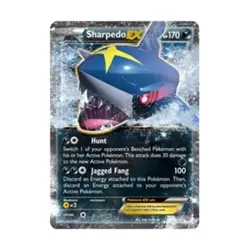 Pokemon XY - Primal Clash Sharpedo EX (UR) #91 (Holo) NM - Image 1