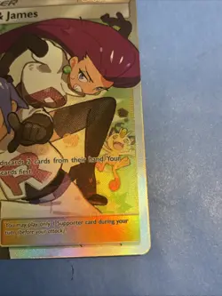 Pokemon TCG— Jessie & James (Full Art) 68/68 Hidden Fates Holo LP - Image 2