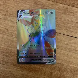 Scizor Vmax (Secret) 193/189 Pokemon Darkness Ablaze - NM - Image 1