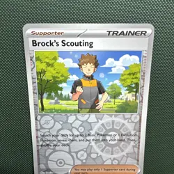 Brock's Scouting 146/159 Sv09: Journey Together Reverse Holo - Pokemon TCG - Image 2