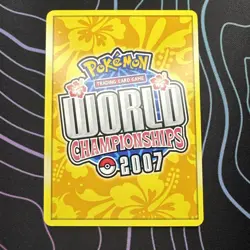 Pokemon TCG Professor Elms Training Method World Championship 2007 - Image 2
