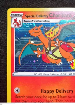 *Has Spiral* Pokemon TCG SWSH Special Delivery Charizard 075 Near Mint - Image 3