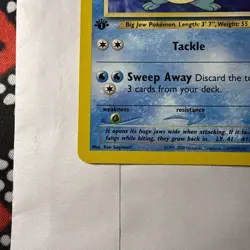 Pokemon Neo Geneise 1st Edition Non-Holo Croconaw 32/111 VG/EX - Image 5