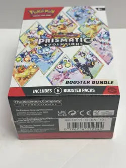Pokemon TCG Prismatic Evolutions Booster Bundle Box Eevee Umbreon - Image 3