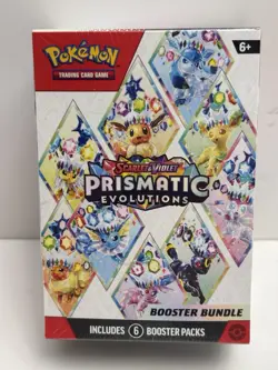 Pokemon TCG Prismatic Evolutions Booster Bundle Box Eevee Umbreon - Image 4