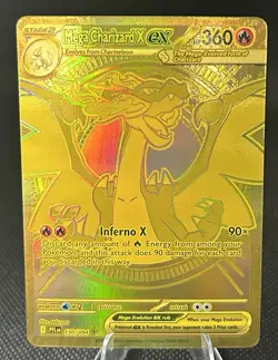 Pokemon TCG Charizard Ex 130/094 Phantasmal Flames Hyper Rare Near Mint - Image 1