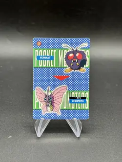 Mankey Primeape Holo Pokemon Vintage Pocket Monster Vending Prism Sticker 598 - Image 2