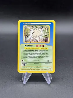 Mankey Banned Pokemon Funskool Vintage 2004 Nintendo Creatures India i09 - Image 1