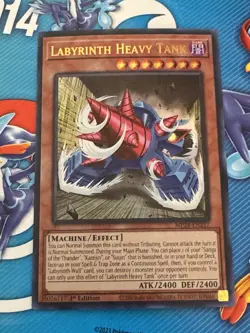 YuGiOh! - Labyrinth Heavy Tank MP24-EN257 Ultra Rare 1st Edition Near Mint - Image 1