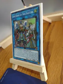 YuGiOh Ancient Warriors Oath - Double Dragon Lords Super Rare 1st Ed ROTD-EN048 - Image 2