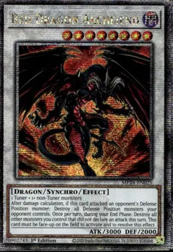 Red Dragon Archfiend 1st Ed Quarter Century MP24-EN025 Yu-Gi-Oh! - Image 1