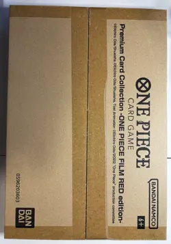 One Piece Premium Card Collection One Piece Film Red Edition Box Sealed - Image 1
