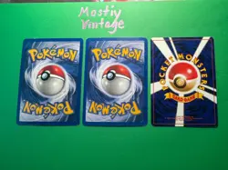 Pokemon TCG Clefairy & Chansey Lot - Base Set Holo Vintage 3 Card LP/MP - Image 2