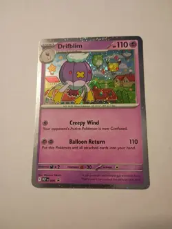 Drifblim 006 Black Star Promo 2025+Lucario Coin Mega Evolution Pokemon Card TCG - Image 1