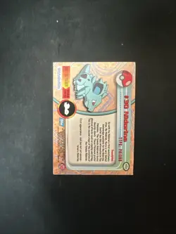 #30 Nidorina - Pokemon Topps Card - Blue Logo - Image 2