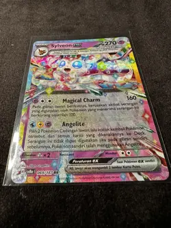 Sylveon EX RR 069/187 SV8a Terastal Festival Indonesian Pokemon Card TCG - Image 2