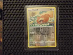 Bidoof 059/078 Pokemon Go Rare Reverse Holo Pokemon Card *Brand New* - Image 3