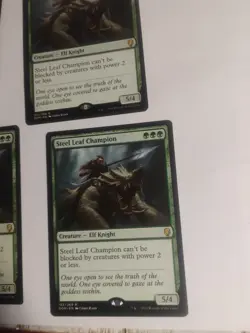 4 X Steel Leaf Champion - Dominaria - Magic the Gathering - MTG - Image 4
