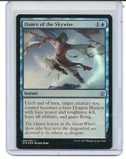 Dance of the Skywise-Foil-Dragons of Tarkir-Magic the Gathering - Image 1