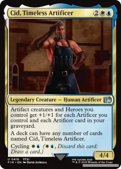 Cid, Timeless Artificer (0416) [FIN - 416] - NM [Normal] TCG MTG - Image 1