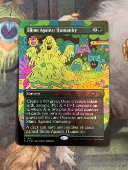 Slime Against Humanity (7083) - Foil Secret Lair MTG - Image 1