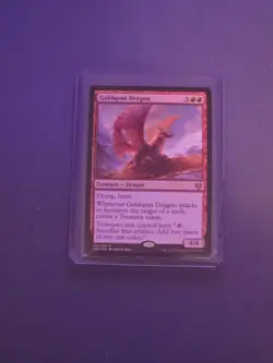 Goldspan Dragon – Kaldheim (KHM) 139/285 – Rare – MTG Magic the Gathering – NM - Image 1