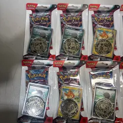 Pokemon Scarlet & Violet Obsidian Flames Checklane Blister Pack Lot Of 10 820650853319 - Image 2
