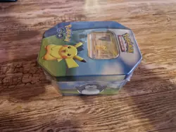 Pokemon TCG Pikachu GO Tin - Factory Sealed - 4 Booster Packs + Promo Card - Image 2