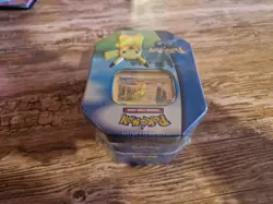 Pokemon TCG Pikachu GO Tin - Factory Sealed - 4 Booster Packs + Promo Card - Image 3
