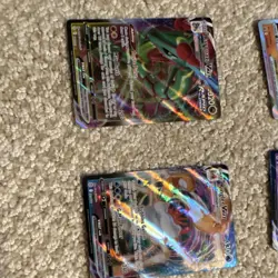 Pokemon TCG Sword & Shield VMAX VSTAR Foil Lot 6 Cards Eevee Mew Rayquaza - Image 2