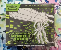 Mega Evolution Pokemon Perfect Order Elite Trainer Box ETB Factory Sealed - Image 1