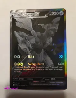 Zekrom ex - 172/086 - Pokemon Black Bolt Secret Rare NM - Image 2