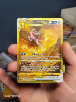 Pokemon TCG Gold Origin Forme Palkia VSTAR Crown Zenith: Galarian Gallery Holo - Image 3