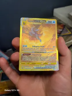 Pokemon TCG Gold Origin Forme Palkia VSTAR Crown Zenith: Galarian Gallery Holo - Image 4