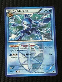 Pokemon TCG Glaceon 23/116 Black & White Plasma Freeze Regular Rare 2013 - Image 1