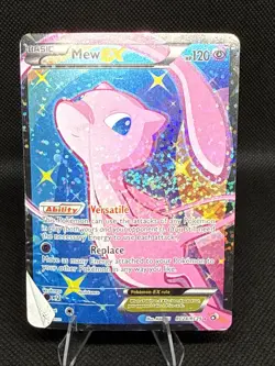Pokemon TCG Mew EX RC24/RC25 Legendary Treasures Full Art DMG/HP - Image 1
