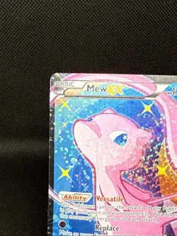 Pokemon TCG Mew EX RC24/RC25 Legendary Treasures Full Art DMG/HP - Image 2
