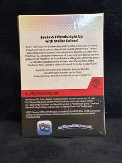 Pokemon Scarlet & Violet Prismatic Evolutions Booster Bundle 6 Packs New Sealed - Image 3