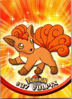 Vulpix #37 - Topps Pokemon TV Series 1999 - Image 1