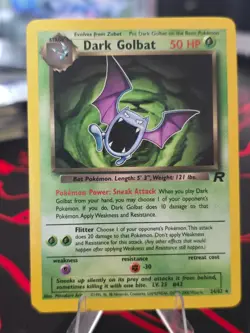 Pokemon TCG: Dark Golbat - 24/82 - WOTC Team Rocket (Unlimited) - LP - Image 3
