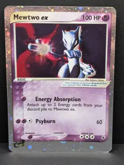 Mewtwo ex 101/109 Ruby and Sapphire Holo Ultra Rare Pokemon TCG Nintendo LP - Image 1